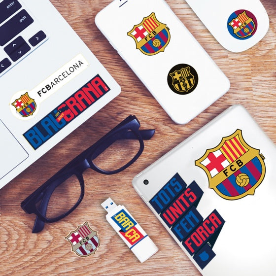 sticker logo 2 stuks