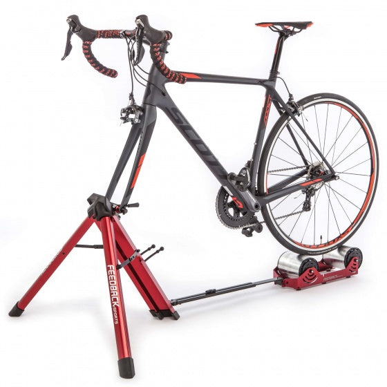 Fietstrainer Omnium Track Trainer (zonder weerstand) Unisex Rood