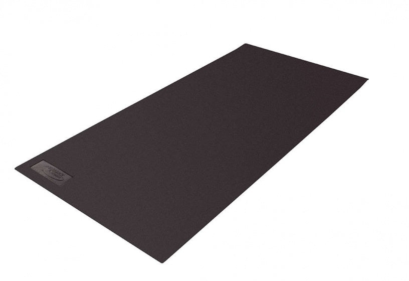 fietstrainer vloermat 178 x 99 cm Unisex Zwart