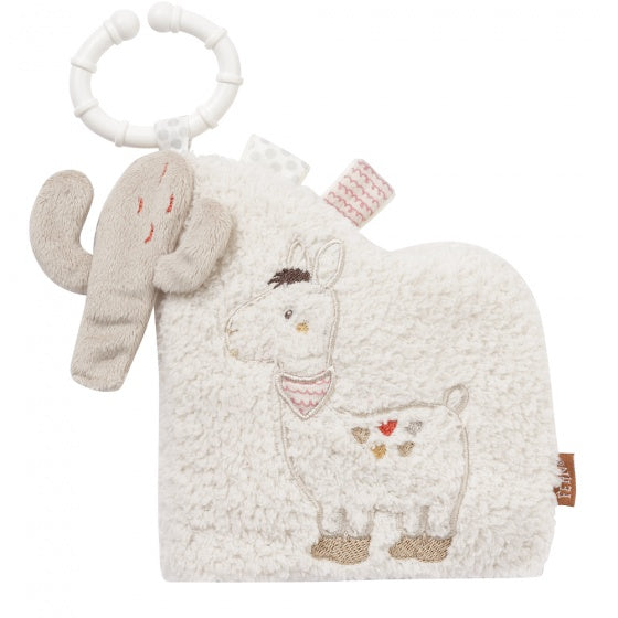 activiteitenspeeltje Peru 14 cm beige