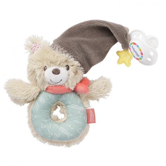 grijpfiguur Bruno beer 13 cm multicolor