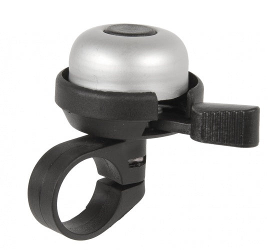 Fietsbel Ding-Dong Mini Zilver