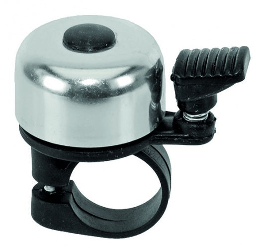 Fietsbel Mini Aluminium Zilver