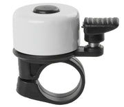 Fietsbel Mini Aluminium Wit