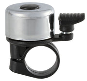 Fietsbel Mini Staal Zilver