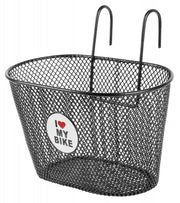 fietsmand 5 liter love bike zwart