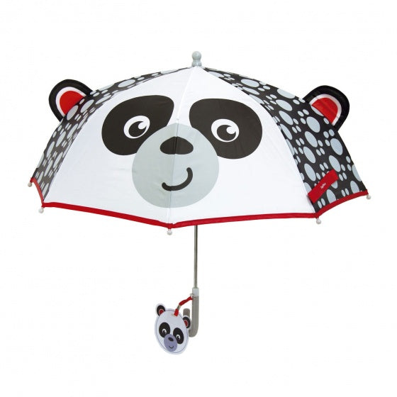 paraplu Panda zwart/wit 80 cm