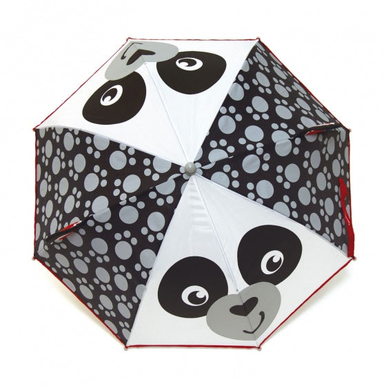 paraplu Panda zwart/wit 80 cm