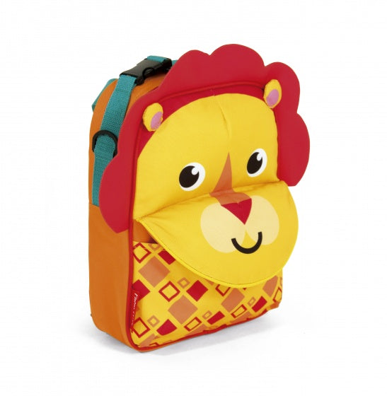 rugtas leeuw 28 cm oranje