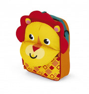 rugtas leeuw 28 cm oranje
