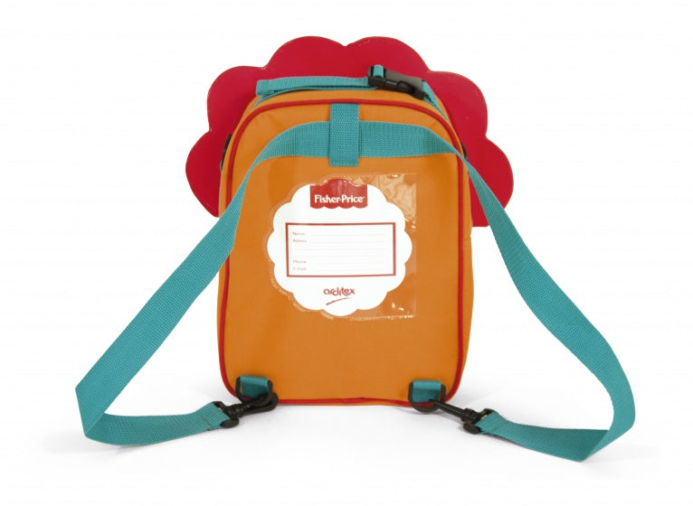 rugtas leeuw 28 cm oranje