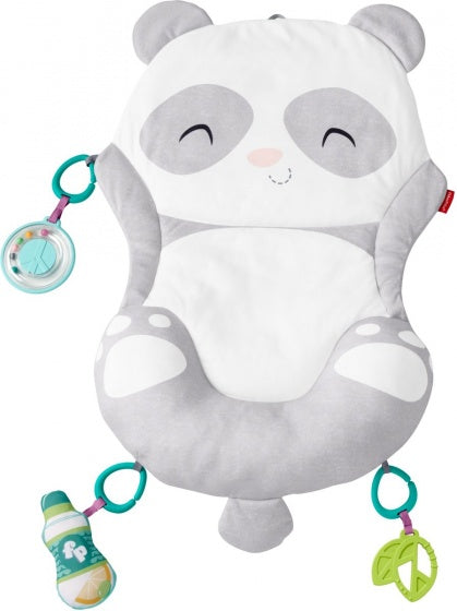 speelkleed Panda 74 x 45 cm grijs/wit 4-delig