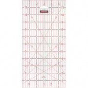 patchwork liniaal transparant 31 x 16 cm