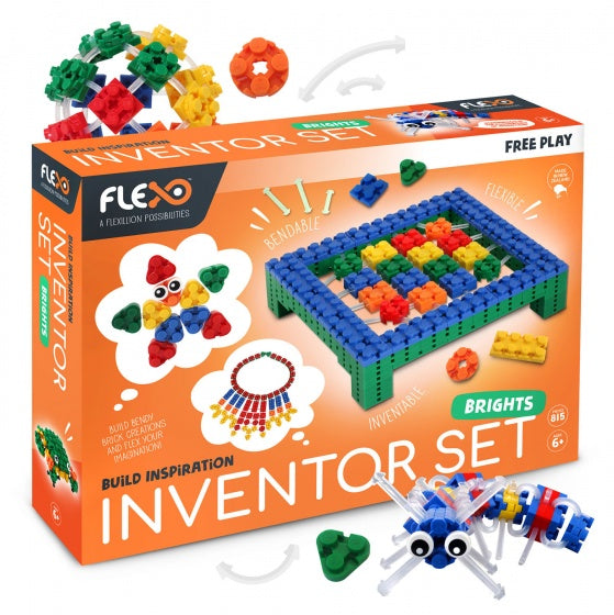 bouwpakket Inventor - Brights junior 815-delig