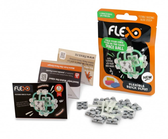 foliepakket Space Ball junior 13 cm 24-delig