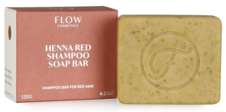 shampoo bar Henna Red 120 gram vegan mosterdgeel