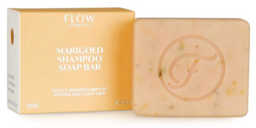 shampoo bar Marigold 120 gram vegan oranje