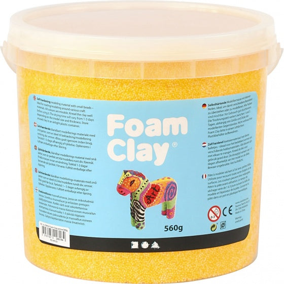 Foam Clay geel 560 gram