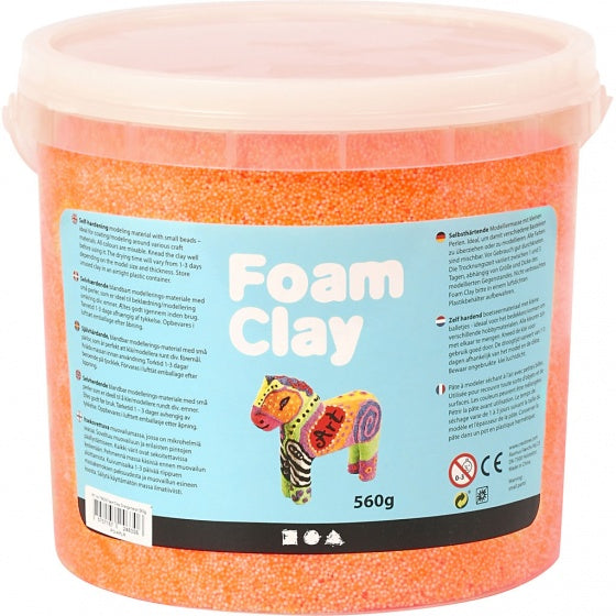 Foam Clay oranje 560 gram