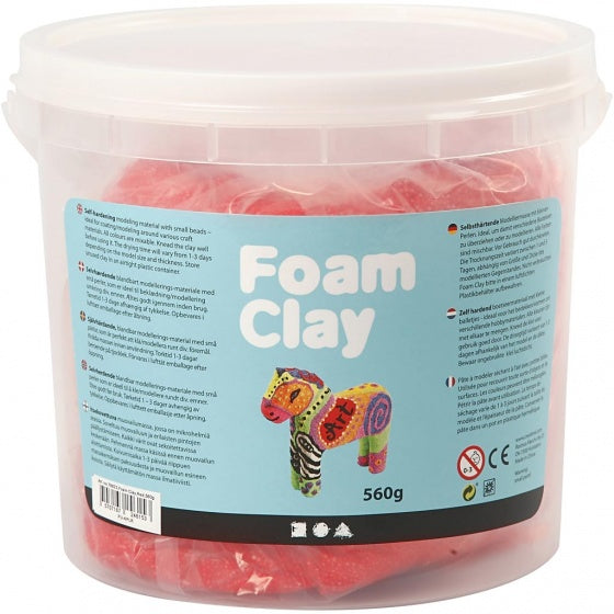 Foam Clay rood 560 gram
