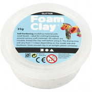 klei Glitter wit 35 gram (78813)