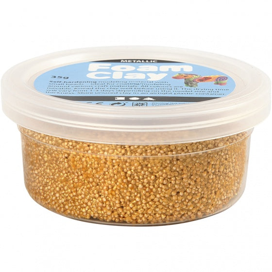 klei Metallic goud 35 gram (78918)