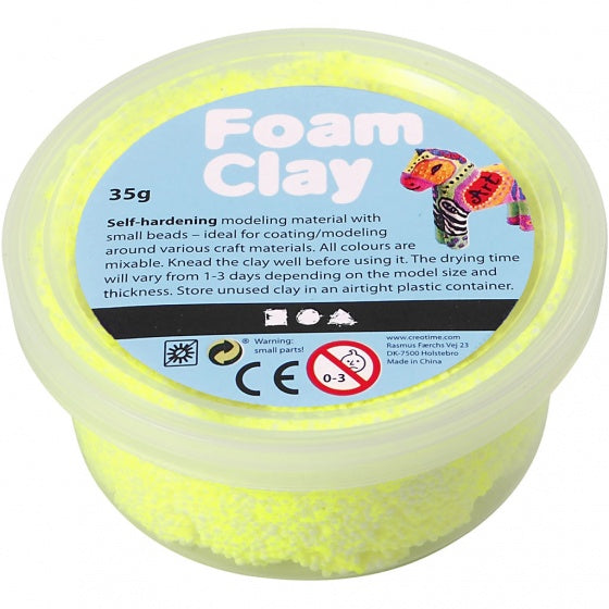 klei Neon geel 35 gram (78929)