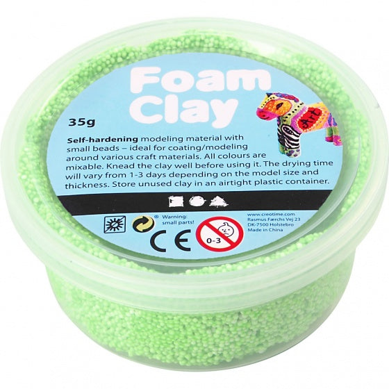 klei Neon groen 35 gram (78927)