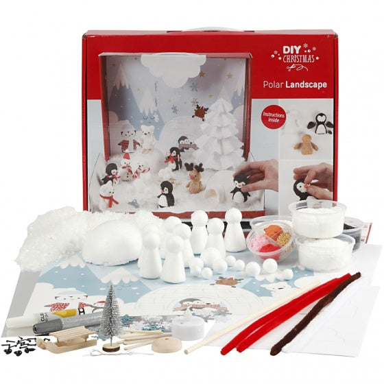 materialenset voor een Winterwonderland