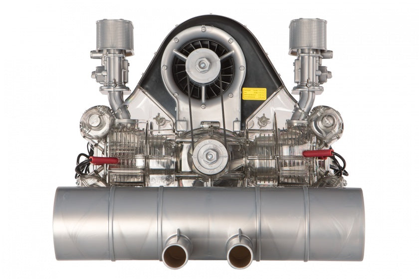 bouwpakket 4-cilinder-boxermotor Porsche Carrera 300-delig