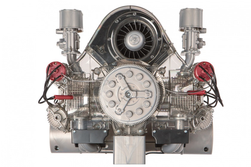 bouwpakket 4-cilinder-boxermotor Porsche Carrera 300-delig
