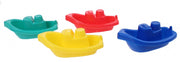 badbootjes 4 stuks geel/blauw/rood/groen