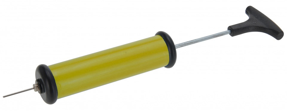 Balpomp kunststof 15 cm geel