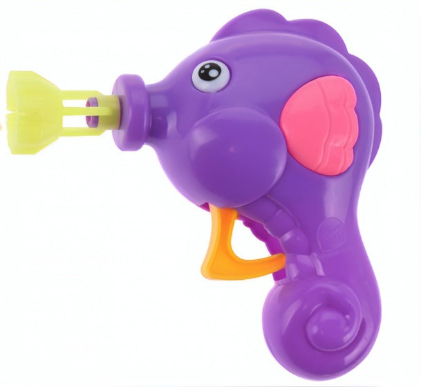 bellenblaaspistool zeepaardje 50 ml paars