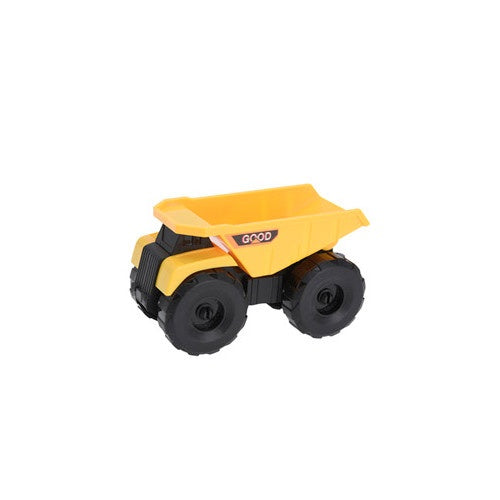 bouwvoertuig kiepauto 12 cm geel