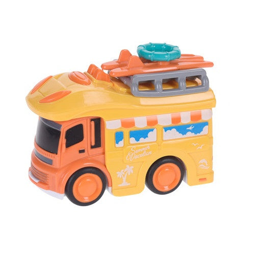 camper kampeerbus strandvakantie 9 cm geel