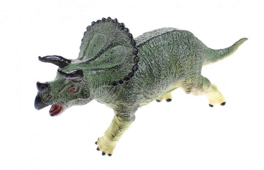 dinosaurus Triceratops groen 24 cm