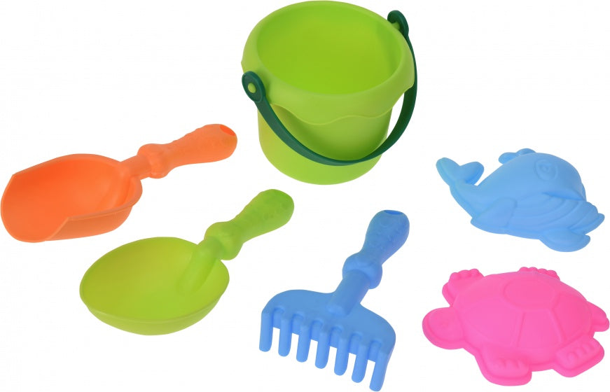 emmerset 10 cm 6-delig groen