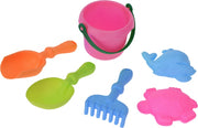 emmerset 10 cm 6-delig roze
