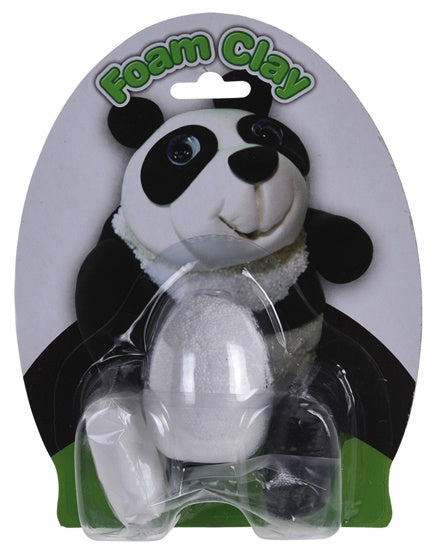 Foam Clay-set panda wit 4-delig