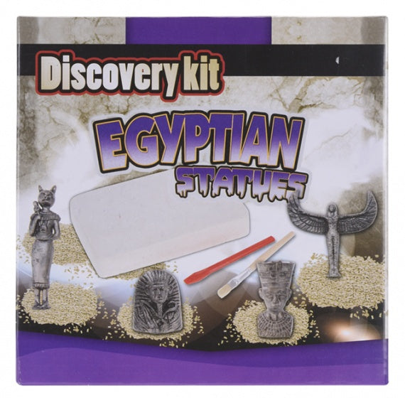 fossielen ontdekset Egyptian Statues