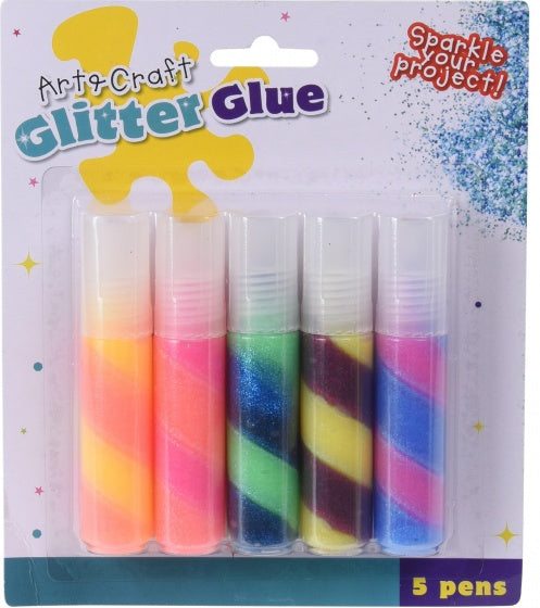 glitterlijm 5 stuks 20 ml