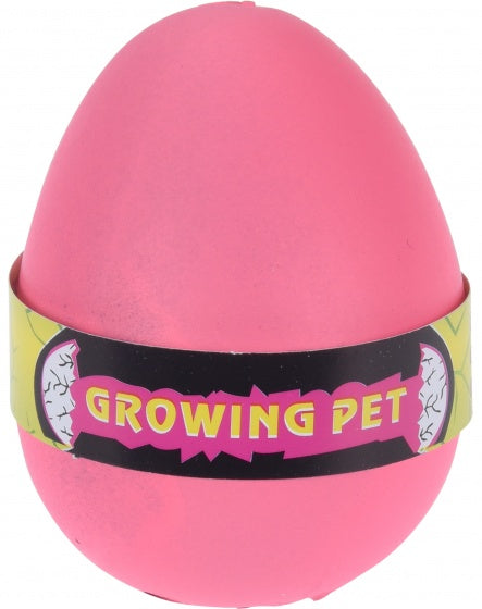 groei-ei eenhoorn 6 cm roze