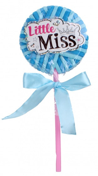 haarelastiekjes lolly blauw 24 stuks