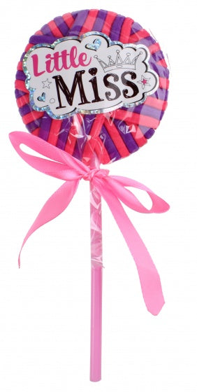 haarelastiekjes lolly paars/fuchsia 24 stuks