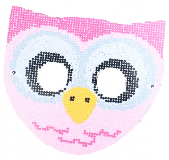 hobbyset diamond uilenmasker 20 cm