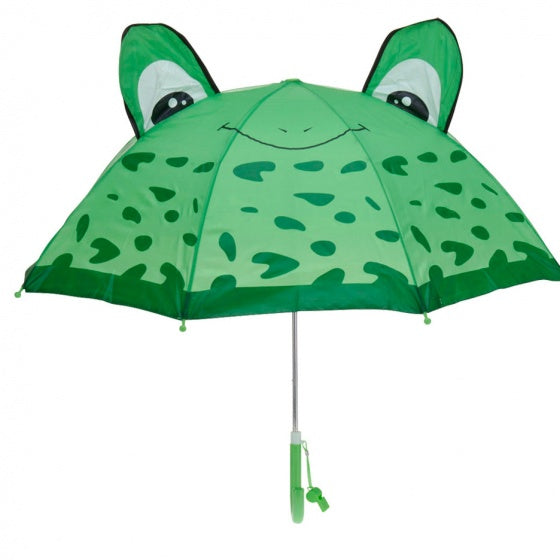 kinderparaplu met kikker 73 cm groen