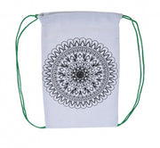 Kleur je eigen tas "Bloemen" 6-delig