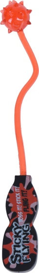 kleverige strijdvlegel 10 cm rood
