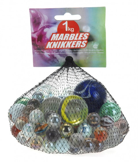 knikkers 1 kg multicolor